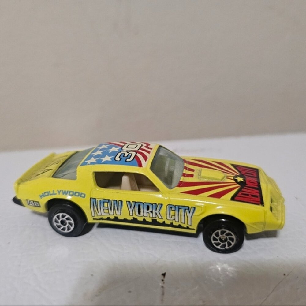 1980 Street Machine Pontiac Firebird Trans Am Yellow New York City Vintage Toy